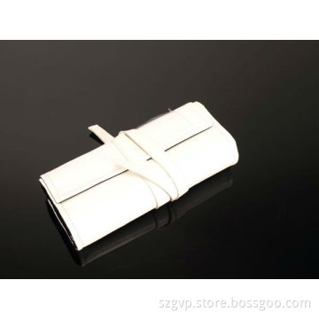 pretty leather jewelry pounch